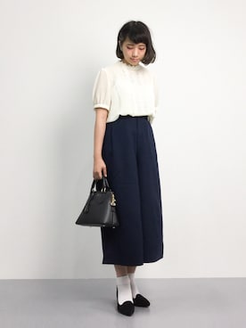 「ANOTHER BRANCH（アナザーブランチ）のアイテム（バッグ）」を使った、あこさん（レディース・158cm）の夏コーディネート