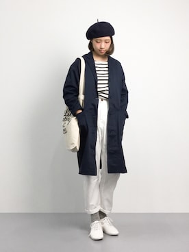 「PAR ICI（パーリッシィ）のアイテム（その他アウター）」を使った、あこさん（レディース・158cm）の夏コーディネート