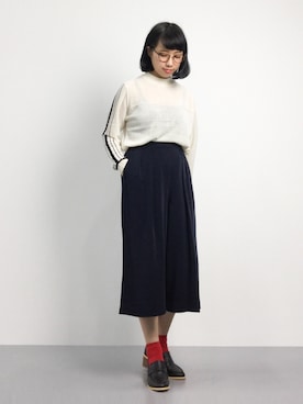 「ANOTHER BRANCH（アナザーブランチ）のアイテム（シューズ）」を使った、あこさん（レディース・158cm）の夏コーディネート