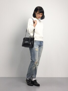 「Jeffrey Campbell（ジェフリーキャンベル）のアイテム（その他シューズ）」を使った、あこさん（レディース・158cm）の夏コーディネート