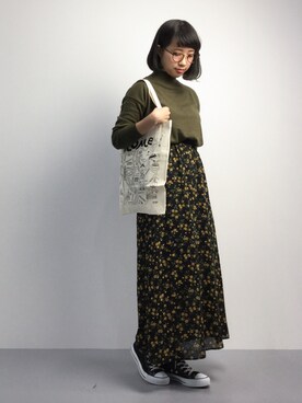 あこさん（レディース・158cm）の秋コーディネート