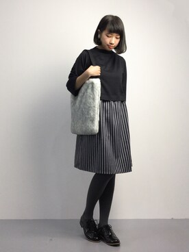 「Another Edition（アナザーエディション）のアイテム（シューズ）」を使った、あこさん（レディース・158cm）の秋コーディネート