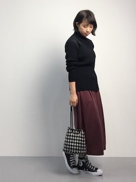 あこさん（レディース・158cm）の秋コーディネート