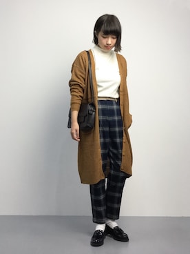 「ANOTHER BRANCH（アナザーブランチ）のアイテム（トップス）」を使った、あこさん（レディース・158cm）の秋コーディネート