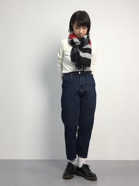 「CORNILLON（コルニヨン）のアイテム」を使った、あこさん（レディース・158cm）の秋コーディネート