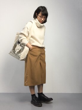 「ANOTHER BRANCH（アナザーブランチ）のアイテム（トップス）」を使った、あこさん（レディース・158cm）の秋コーディネート