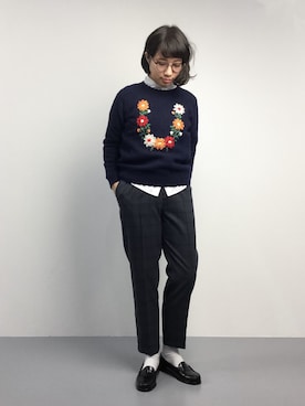 あこさん（レディース・158cm）の秋コーディネート