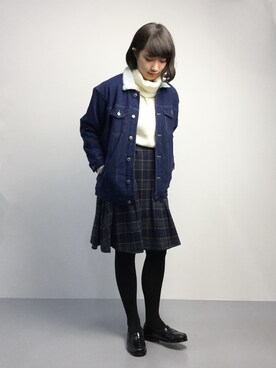 あこさん(レディース・158cm)の冬コーディネート