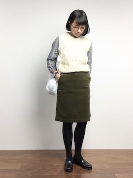 あこさん（レディース・158cm）の冬コーディネート