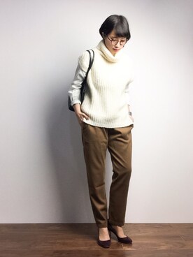 あこさん（レディース・158cm）の冬コーディネート