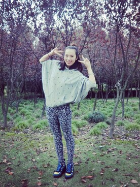 「Marc by Marc Jacobs（マークバイマークジェイコブス）のアイテム（スニーカー）」を使った、cookiekxさん（レディース・166cm）の秋コーディネート