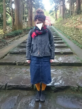 ゆかさん（レディース・154cm）の冬コーディネート