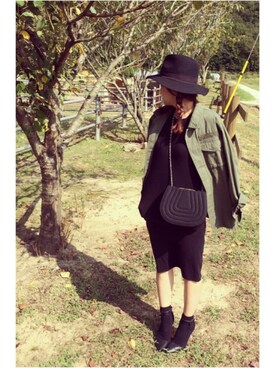 a.megumiさん（レディース・160cm）の秋コーディネート