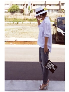 a.megumiさん（レディース・160cm）の春コーディネート