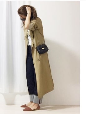 a.megumiさん（レディース・160cm）の春コーディネート