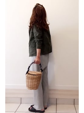 a.megumiさん（レディース・160cm）の春コーディネート