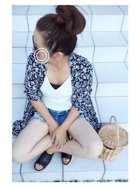 a.megumiさん（レディース・160cm）の夏コーディネート