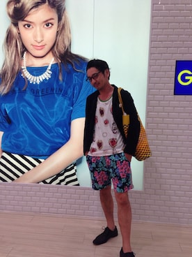 篠原感謝和隆さんのコーディネート