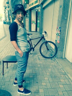 篠原感謝和隆さんのコーディネート