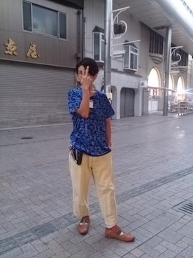 篠原感謝和隆さんのコーディネート