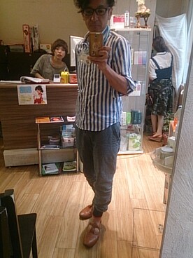 篠原感謝和隆さんのコーディネート