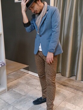 篠原感謝和隆さんのコーディネート