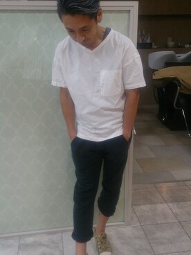 篠原感謝和隆さんのコーディネート