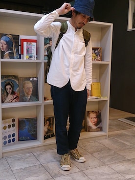 篠原感謝和隆さんのコーディネート