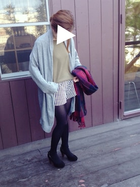 TOMOさん（レディース・156cm）の秋コーディネート