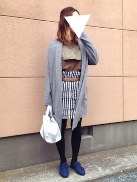 TOMOさん（レディース・156cm）の春コーディネート