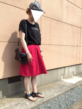 TOMOさん（レディース・156cm）の夏コーディネート
