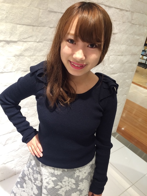 うらとまゆか Unrelish 広島parco店 Misch Maschのニット セーターを使ったコーディネート Wear