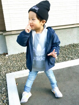 yu___18さん（キッズ・90cm）の秋コーディネート