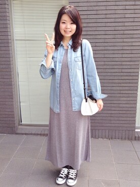 さくらこさん（レディース・160cm）の春コーディネート