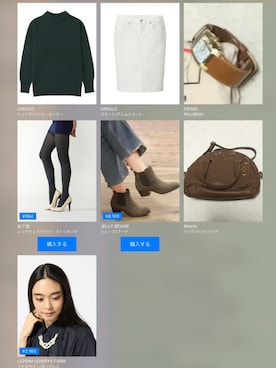 yu.maさん(レディース・156cm)の春コーディネート