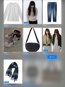 yu.maさん（レディース・156cm）の春コーディネート