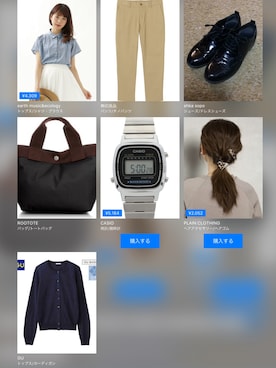 yu.maさん（レディース・156cm）の夏コーディネート