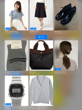 yu.maさん（レディース・156cm）の夏コーディネート