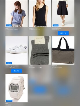 yu.maさん（レディース・156cm）の夏コーディネート