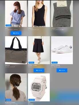 yu.maさん（レディース・156cm）の夏コーディネート