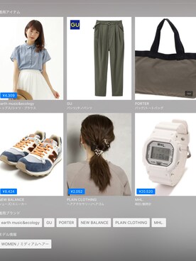 yu.maさん（レディース・156cm）の夏コーディネート