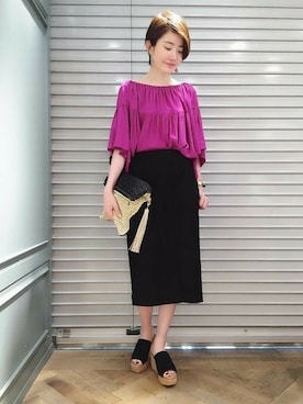 kiiさん（レディース・165cm）の夏コーディネート