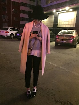 「KATIE JUDITHのアイテム」を使った、Gaooczさん（レディース・170cm）の春コーディネート