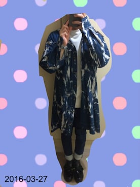 「zucca」｜「アイテム（シャツワンピース）」を使った、みやくんさん（メンズ・161cm）の春コーディネート