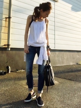 mueさん(レディース・158cm)の夏コーディネート