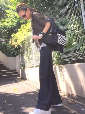 mueさん（レディース・158cm）の夏コーディネート