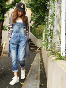 mueさん（レディース・158cm）の秋コーディネート