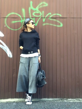 mueさん（レディース・158cm）の秋コーディネート