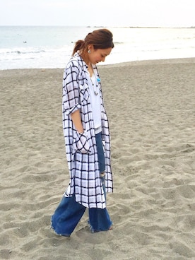 「pense'e（パンセ）のアイテム」を使った、mueさん（レディース・158cm）の春コーディネート