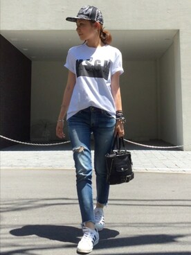 mueさん（レディース・158cm）の夏コーディネート